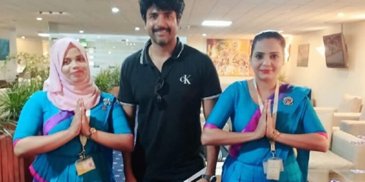 இலங்கையை வந்தடைந்தார் நடிகர் சிவகார்த்திகேயன்!