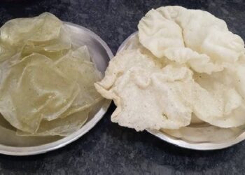 வீட்டிலேயே  செய்யக் கூடிய சுவையான அப்பளம்