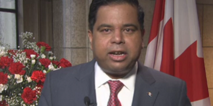 கனடாவின் நீதி அமைச்சராக யாழை பூர்வீகமாக கொண்ட  ஹரி ஆனந்தசங்கரி
