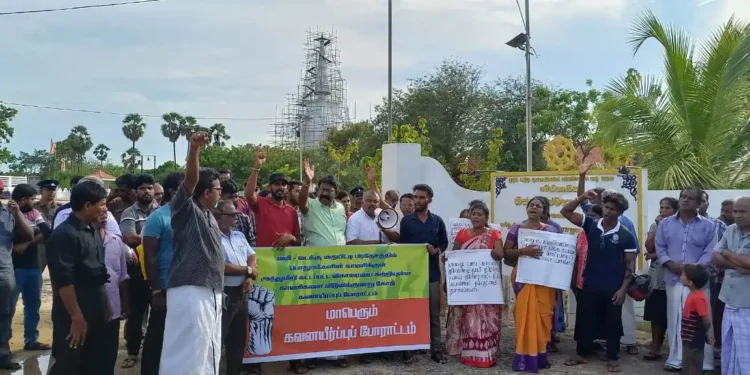 மீண்டும் தொடரும் தையிட்டி போராட்டம்!