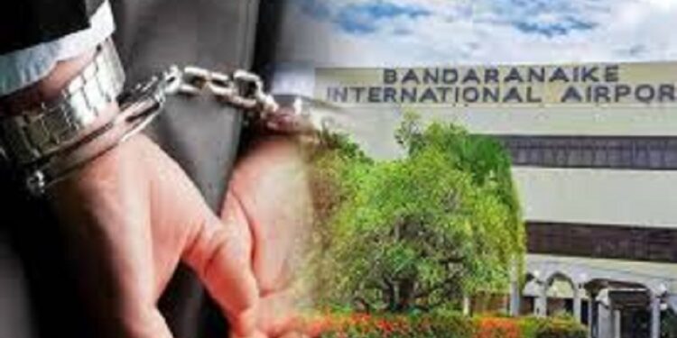 கட்டுநாயக்க விமான நிலையத்தில் இளம் பெண் கைது!