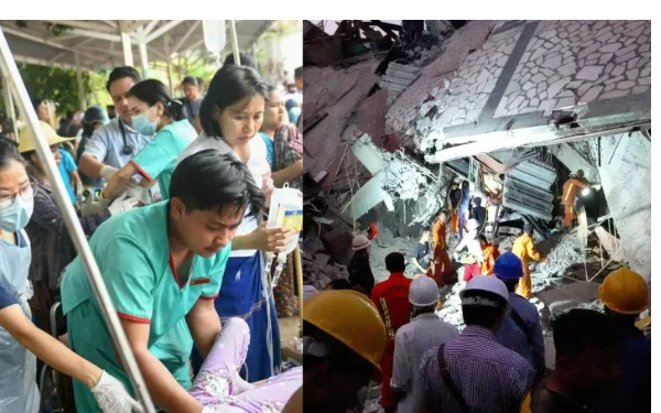 இலங்கையில் இருந்து மியன்மார் செல்லும் விசேட வைத்திய குழு