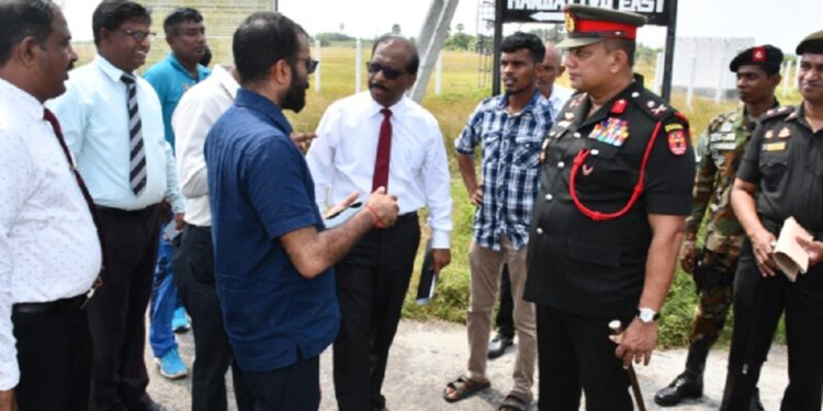 மண்டைதீவில் சர்வதேச  துடுப்பாட்ட மைதானம்!