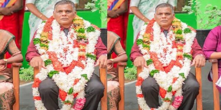 33 வருட அரச சேவையிலிருந்து ஓய்வு பெற்றுள்ள அதிபர்