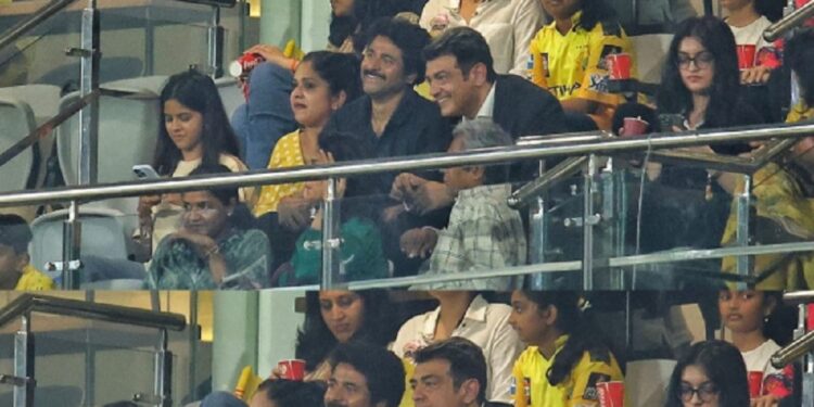 IPL போட்டியை பார்க்க சென்ற அஜித் மற்றும் சிவகார்த்திகேயன்