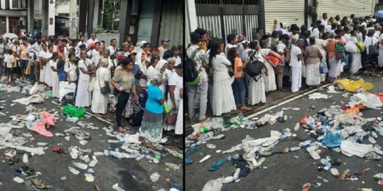 குப்பைக் காடாக நிரம்பி வழியும் கண்டி!