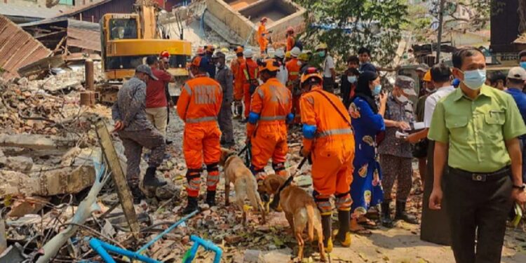 மியான்மார் நிலநடுக்கத்தில் பலியானவர்களின் எண்ணிக்கை மேலும் அதிகரிப்பு!