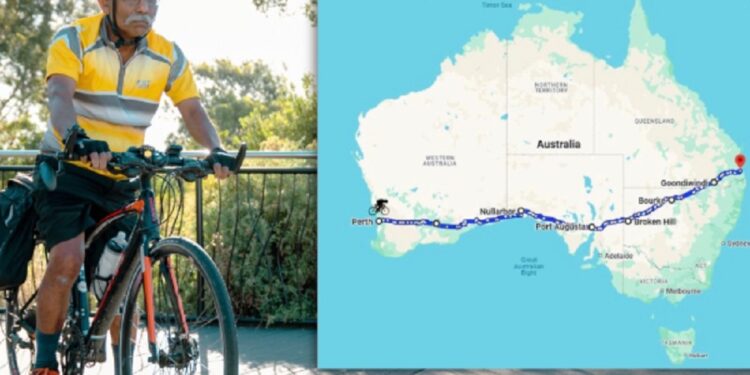 சைக்கிள் ஓட்டி சாதனை படைத்த 63 வயதான இலங்கையர்