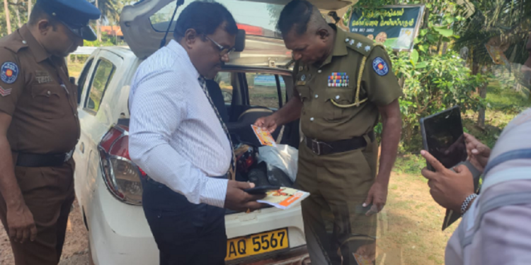 யாழில் வேட்ப்பாளர் ஒருவரின் ஆதரவாளர் கைது!