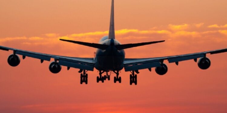 ஆலங்காட்டி மழையால் நடு வானில் சேதமடைந்த விமானம்!