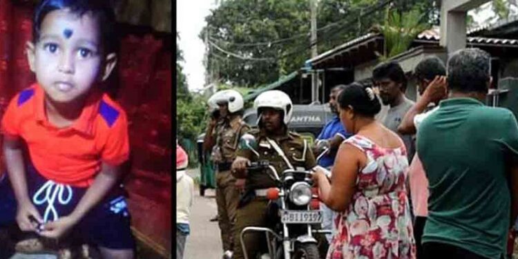 பேருந்தின் சில்லில் சிக்கி பலியான மூன்று வயது சிறுவன்!