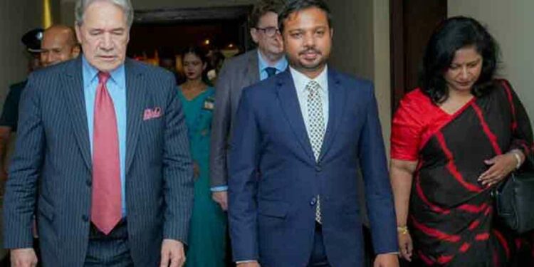 இலங்கை வரும் நியூஸ்லாந்து துணை பிரதமர் !