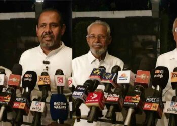 இலங்கை தமிழரசுக் கட்சி மற்றும்  தமிழ்த் தேசிய மக்கள் முன்னணி இடையே யாழில் சந்திப்பு!