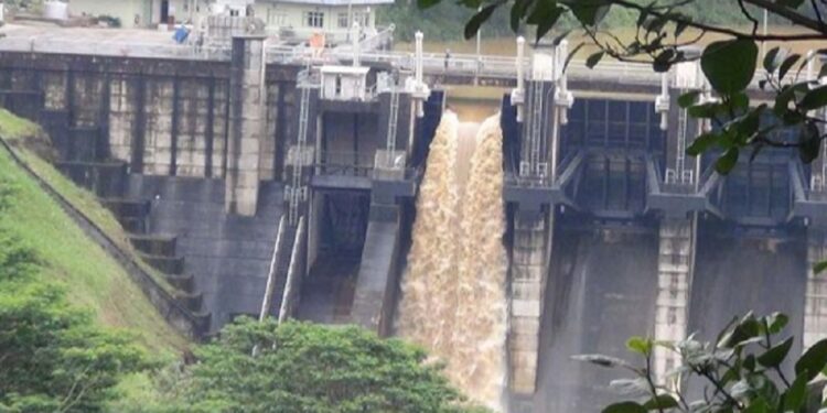 மேல் கொத்மலை நீர்தேக்கத்தின் வான் கதவு  திறப்பு!