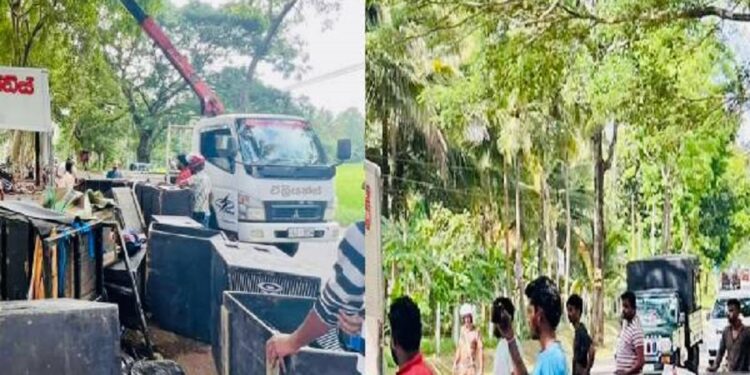 சாரதியின் தூக்க கலக்கத்தால் நிகழ்ந்த விபத்து!