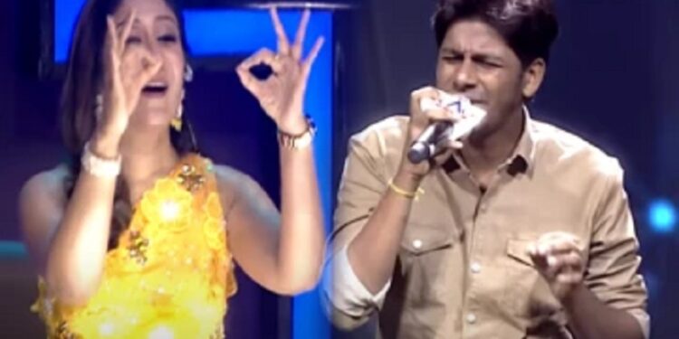 தன் குரலால் ஒட்டு மொத்த அரங்கத்தையே ஈர்த்துள்ள சபேசன்