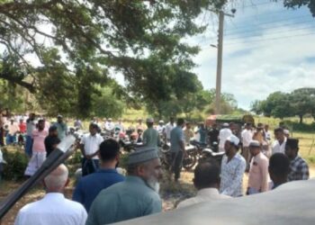 சடலத்தை அடக்கம் செய்யவிடாமல் அடாவடி செய்யும் பௌத்த பிக்கு!