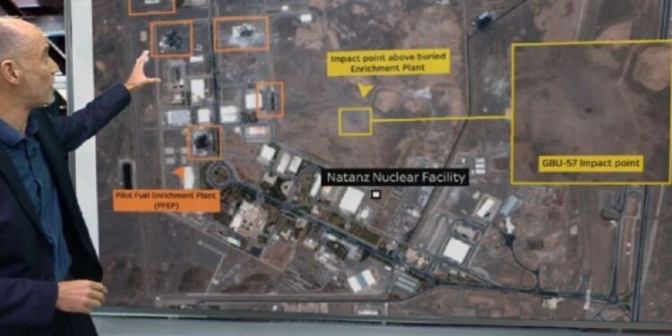 ஈரானின் அணுஉலைகள் அழிக்கப்படவில்லை