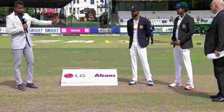 நாணய சுழற்சியில் வென்றது பங்களாதேஷ்