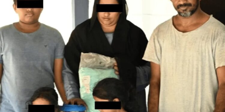 இலங்கையில் இருந்து இந்தியாவில் தஞ்சமடைந்த குடும்பம்!