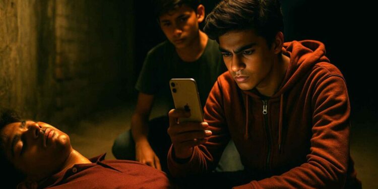 ஐபோனுக்கு ஆசைப்பட்டு இளைஞரை கொன்ற சிறுவர்கள்!