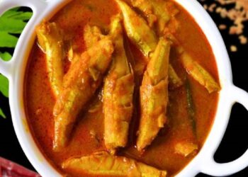 இலங்கை ஸ்டைலில் சூப்பர் நெத்திலி மீன் குழம்பு