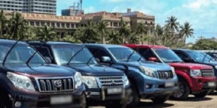 ஏலத்திற்கு வரும் மின்சக்தி அமைச்சின் சொகுசு வாகனங்கள்!