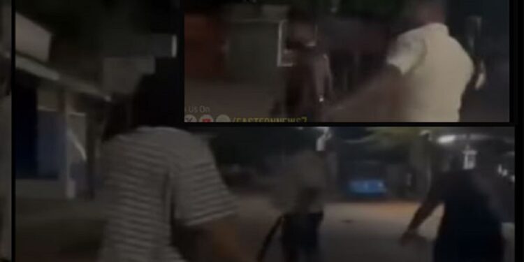 வெளிநாட்டு பெண்ணிடம் மோசமான செயலில் ஈடுபட்ட நபர்கள்!