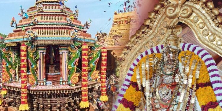 யாழ் நைனாதீவு ஆலய தேர்த்திருவிழாவில் அலைகடலென திரண்ட மக்கள்!