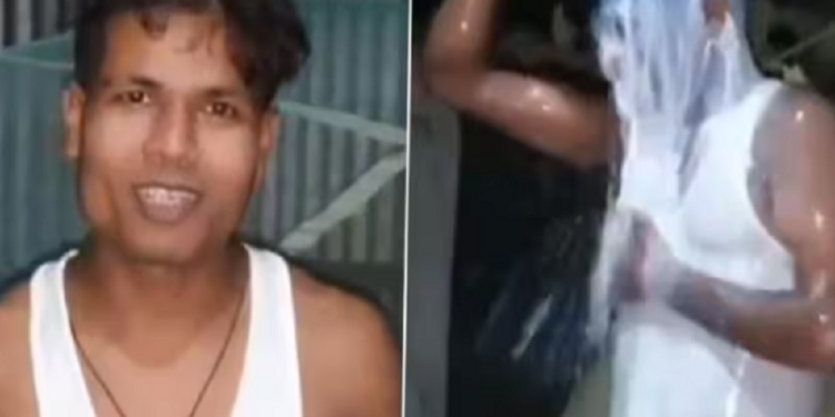 விவாகரத்து பெற்றதை வினோதமாக கொண்டாடிய நபர்!