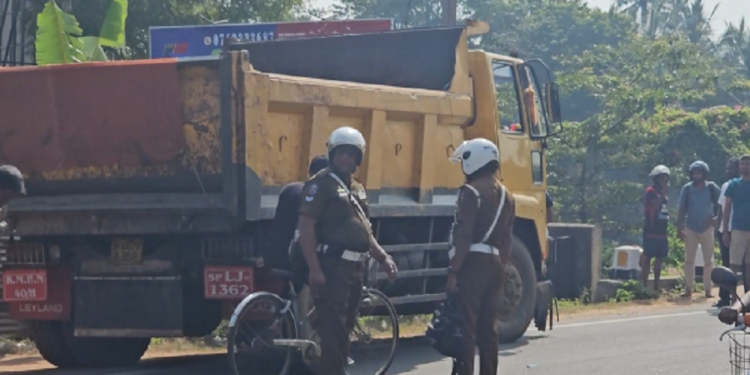 விபத்தில் பலியான குடும்ப பெண்!