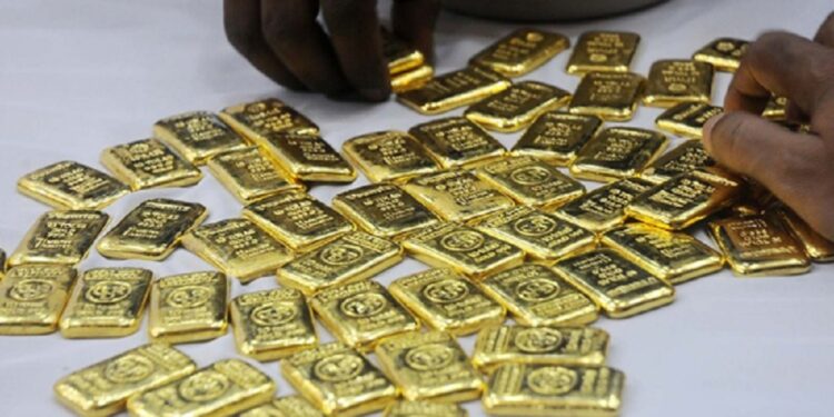 110 கோடி ரூபா பெறுமதியான தங்கம் பறிமுதல்