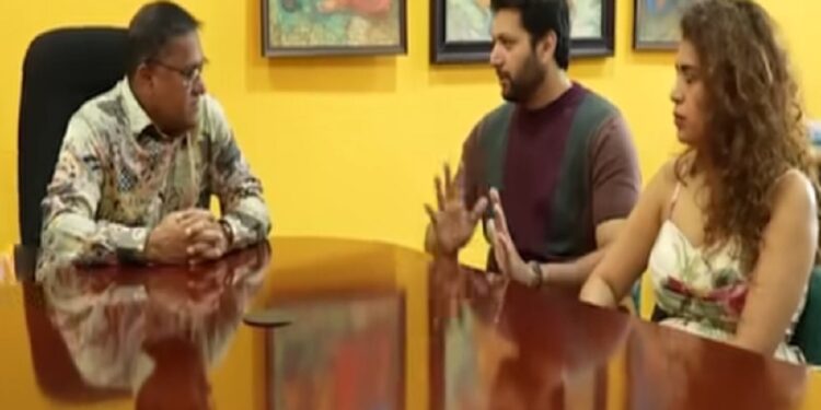 இலங்கையில்  நடிகர் ரவி மோகன் மற்றும் கெனிஷா