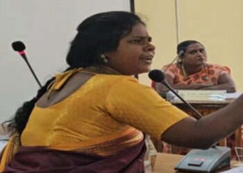 யாழில் சீறிப்பாய்ந்த ஜே.வி.பி. பெண் உறுப்பினர்