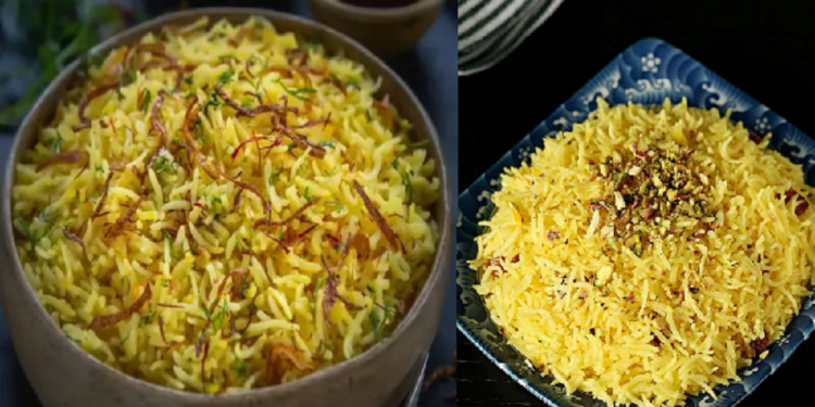 குங்குமப்பூ சாதம் செய்யலாம் வாங்க