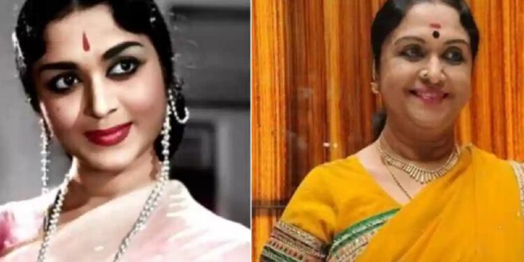 நல்லடக்கம் செய்யப்படும் சரோஜா தேவியின் பூதவுடல்!