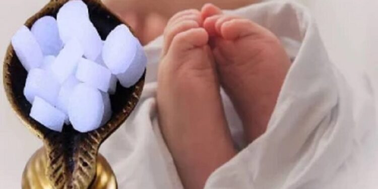 சளிப் பிரச்சினைக்கு கற்ப்பூரம் தேய்த்ததால்  8 மாத குழந்தை பலி!