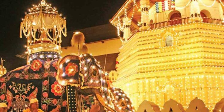 தலதா மாளிகையின் எசல பெரஹெர உற்சவம் எதிர்வரும் 25 ஆம் திகதி ஆரம்பம்!