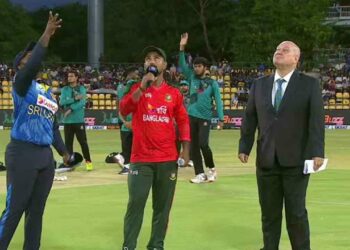 நாணய சுழற்சியில் வெற்றி பெற்றது இலங்கை அணி!