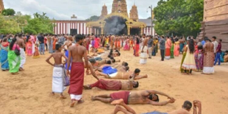 நல்லூர் ஆலயத்திற்கு மணல் கொடுப்பது தொடர்பில் தொடரும் எதிர்ப்புகள்!