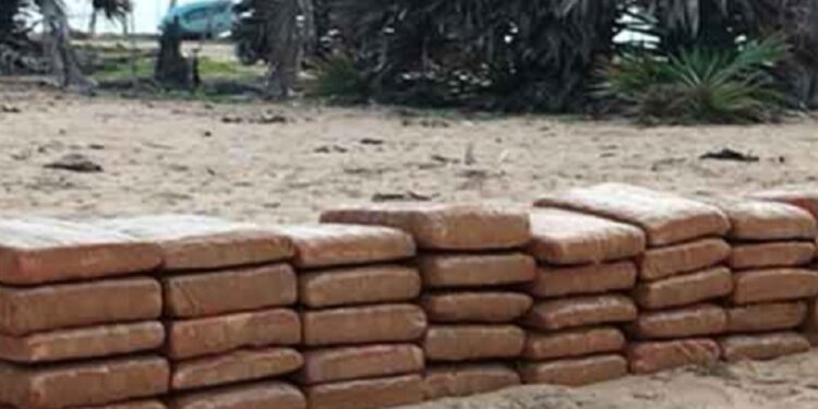 யாழில் நிலத்திற்கு கீழ் பதுக்கி வைக்கப்பட்ட போதைப்பொருள்  மீட்பு!