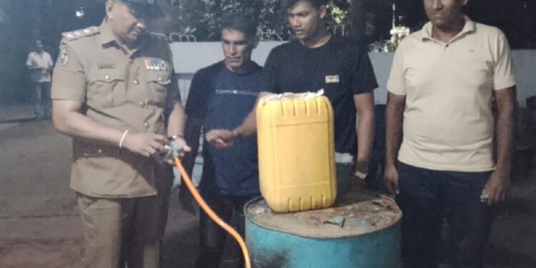 சட்டவிரோத கசிப்பு உற்பத்தி நிலையம் முற்றுகை!