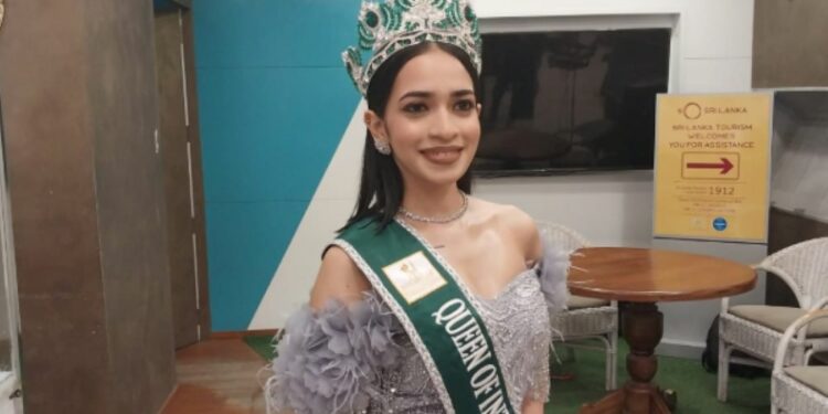 “Queen of the International Tourism” பட்டத்தை தனதாக்கிய இலங்கை பெண்!