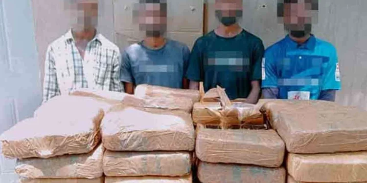 பல மில்லியன் பெறுமதியான கேரள கஞ்சா பறிமுதல்!