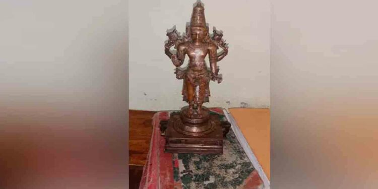 தமிழகத்தில் இருந்து இலங்கைக்கு சிலை கடத்த முயன்றவர் கைது!