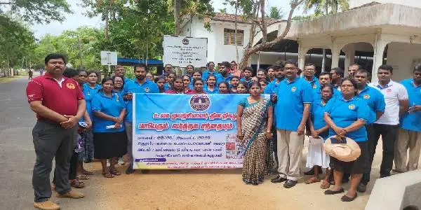 உலக முயற்சியாளர் தினத்தை முன்னிட்டு வவுனியாவில் பேரணி!