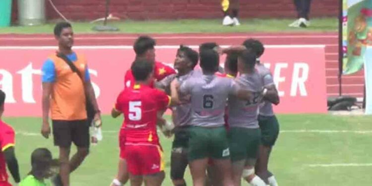 இளையோர் அணி ரக்பி இறுதிப் போட்டிக்கு தகுதி பெற்றது!