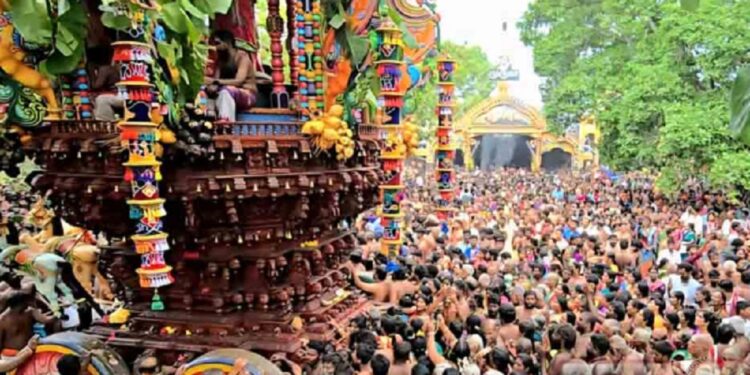 வரலாற்று சிறப்பு மிக்க சந்நிதி முருகன் ஆலய தேர்த் திருவிழா இன்று!