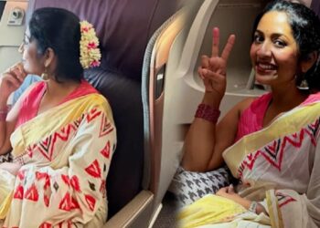 விமானத்தில் மல்லிகை பூ எடுத்து சென்ற நடிகைக்கு அபாரதம்!