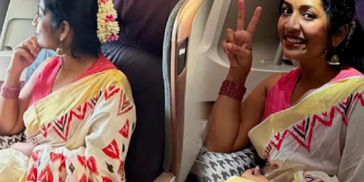 விமானத்தில் மல்லிகை பூ எடுத்து சென்ற நடிகைக்கு அபாரதம்!